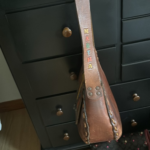 Mushroom leather bag - Picture 2 of 2